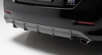 Накладка с диффузором LX-Mode на задний бампер для Toyota Camry V50