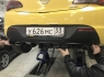 Накладка с диффузором на задний бампер для Opel Astra J GTC