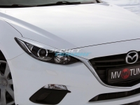 Реснички на обычные фары для Mazda 3 BM (2013-2016)