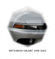 Реснички на фары Mitsubishi Galant 8