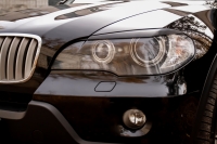 Реснички на фары (узкие) для BMW X5 (E70)